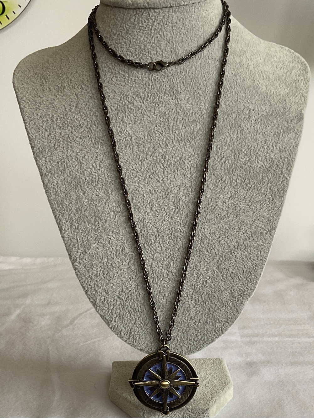 Compass Medallion Necklace